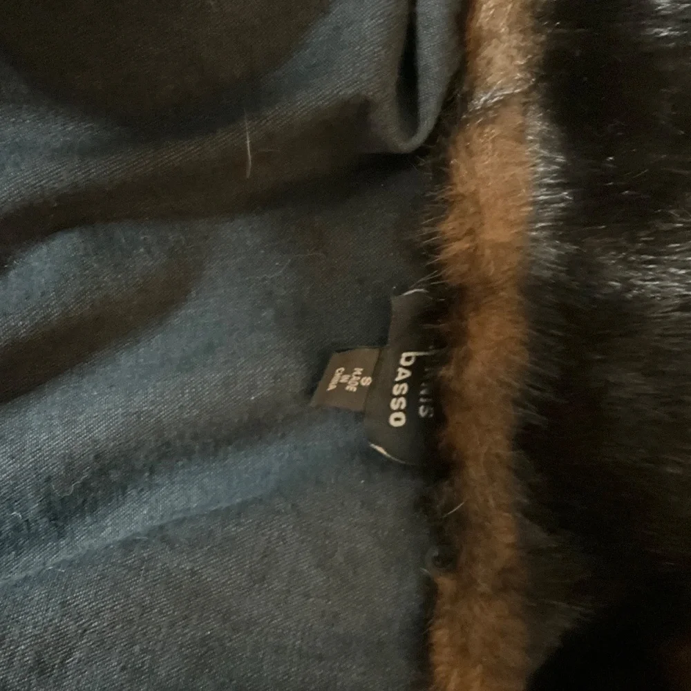 *Faux Mink & Denim Jacket* - Picture 6 of 6